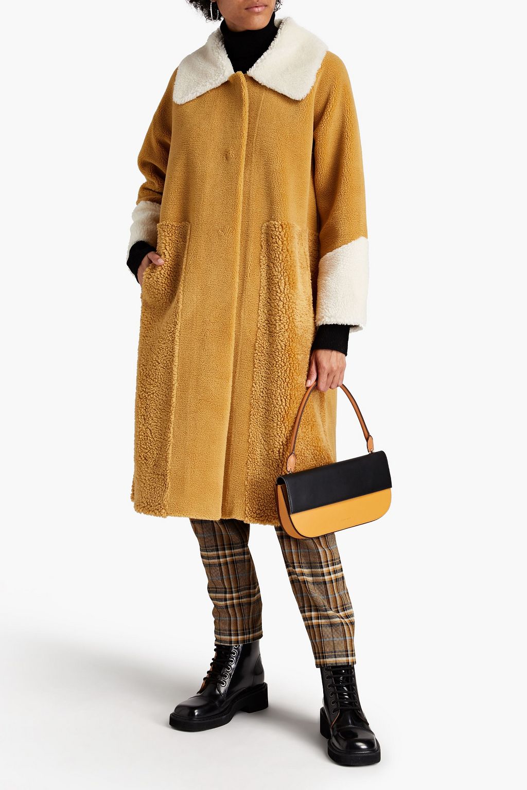 UNREAL FUR Faux shearling coat