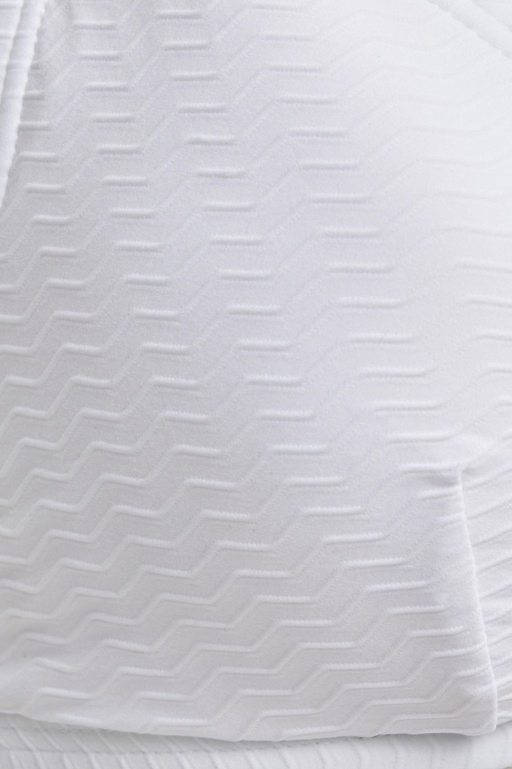 CALVIN KLEIN Stretch-jacquard triangle bikini top