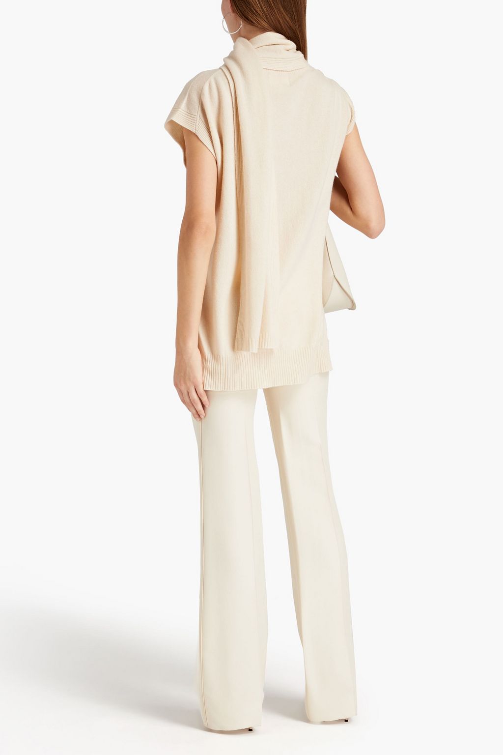 LOULOU STUDIO Monbasa draped cashmere turtleneck top