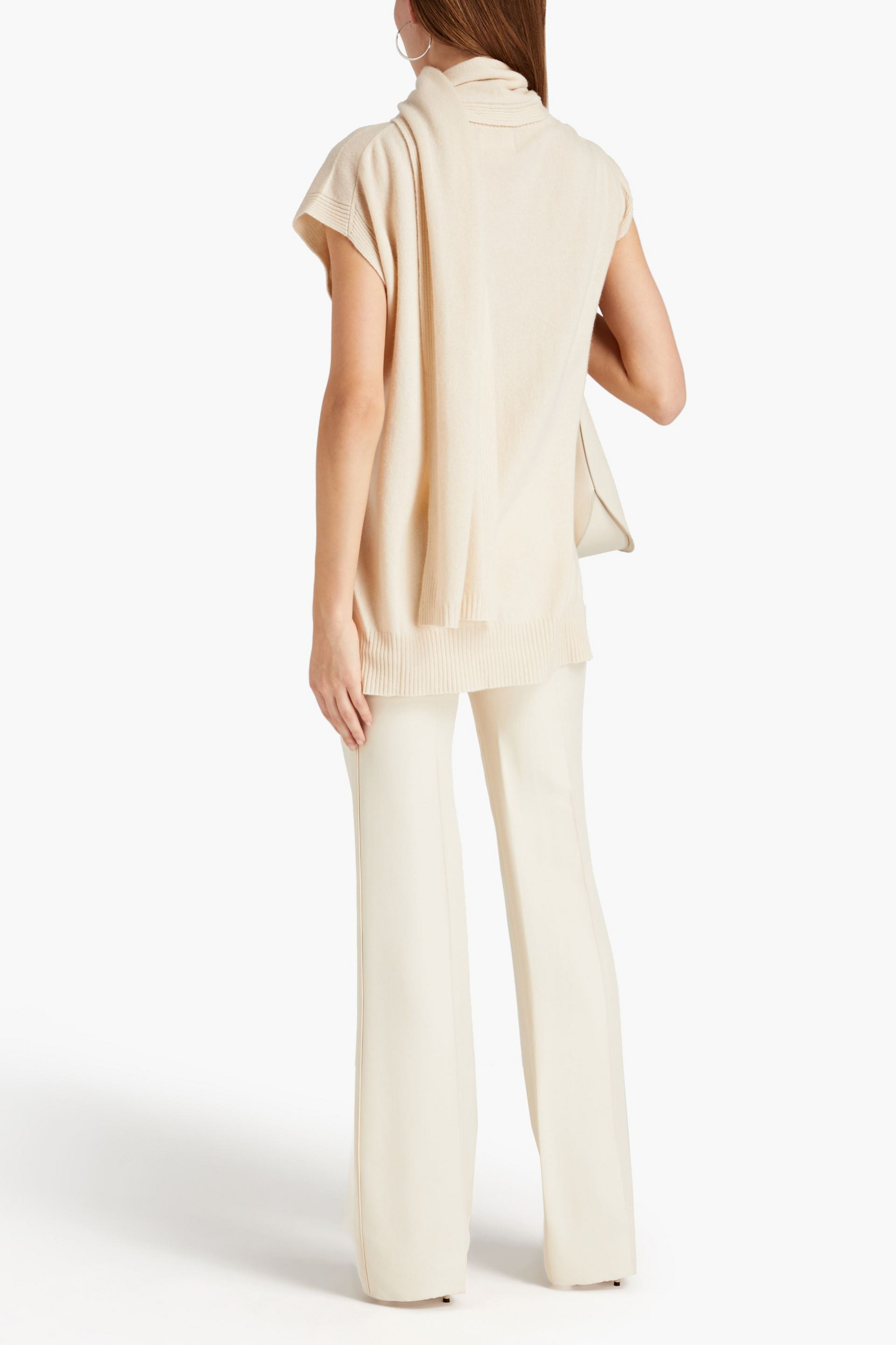 Loulou Studio Monbasa draped cashmere vest