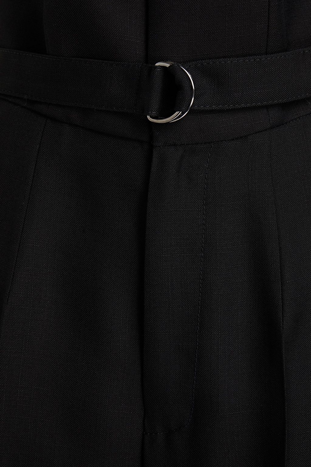 PHILOSOPHY DI LORENZO SERAFINI Belted pleated woven straight-leg pants