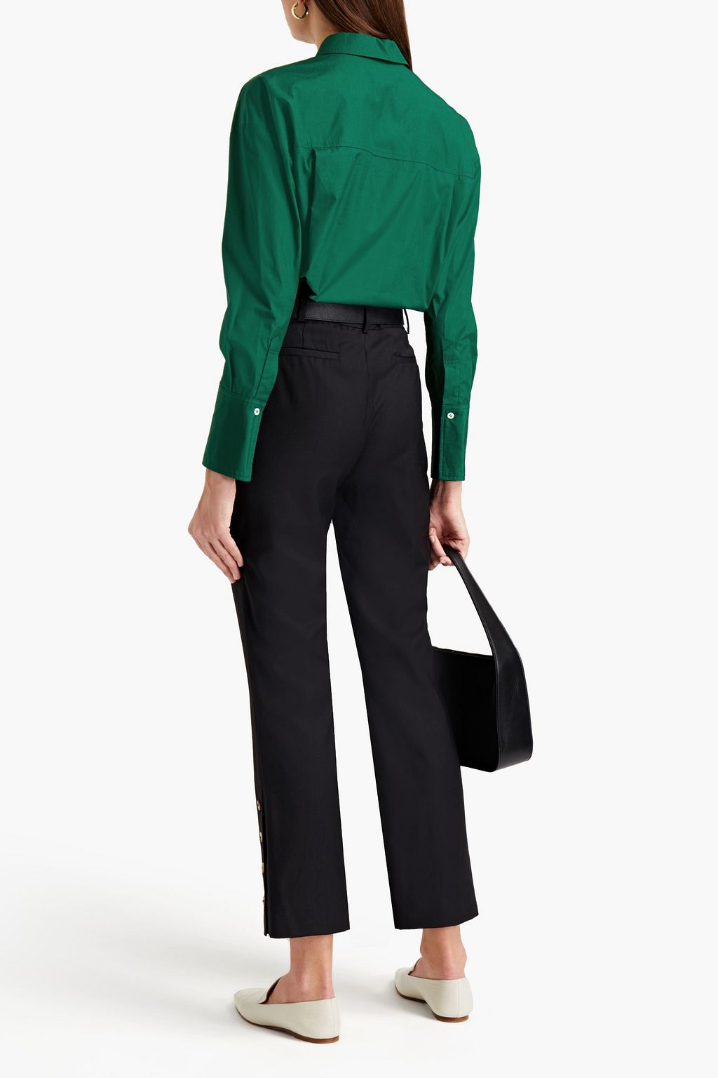 LOULOU STUDIO Pulau cotton-poplin shirt