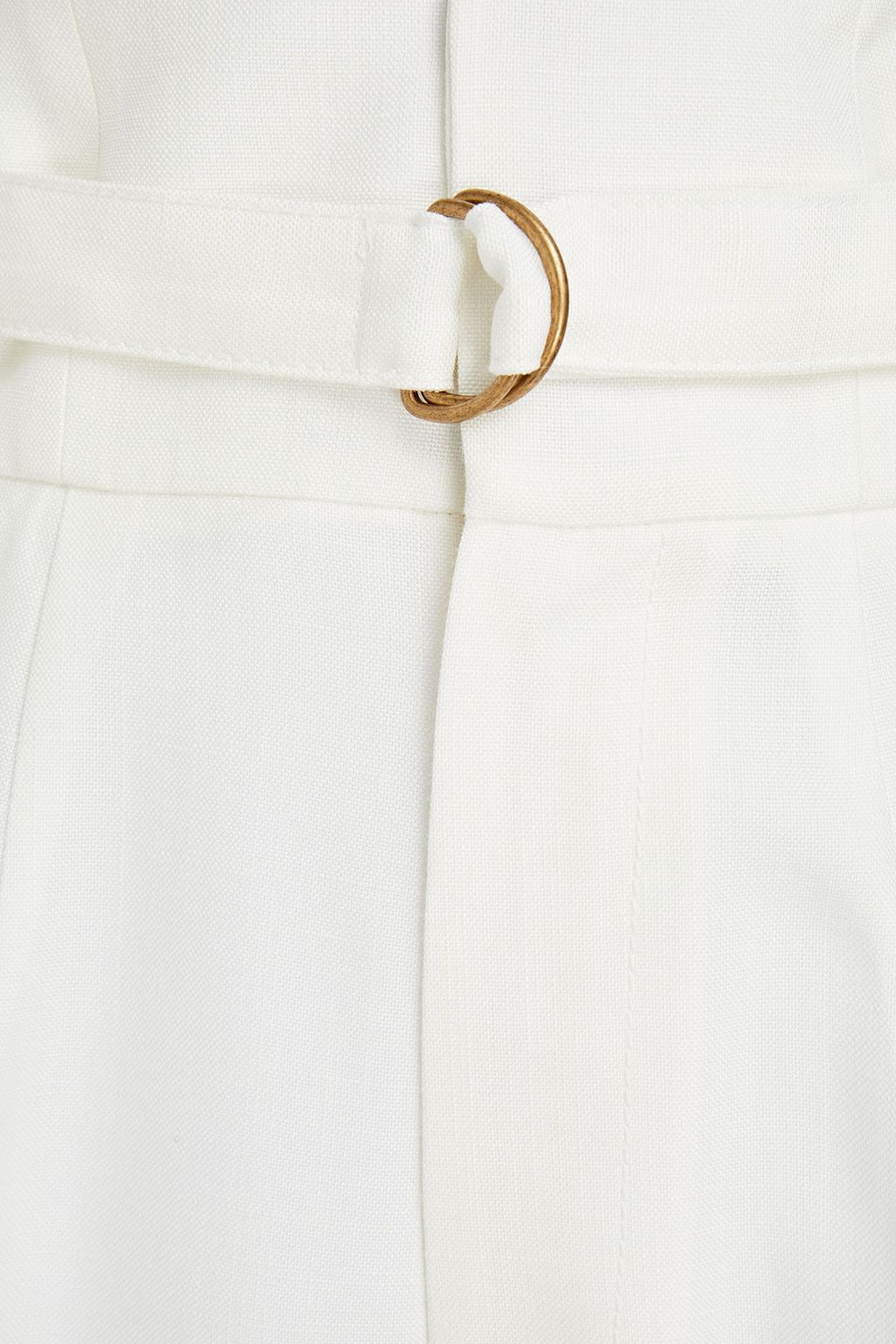 PHILOSOPHY DI LORENZO SERAFINI Belted pleated woven straight-leg pants