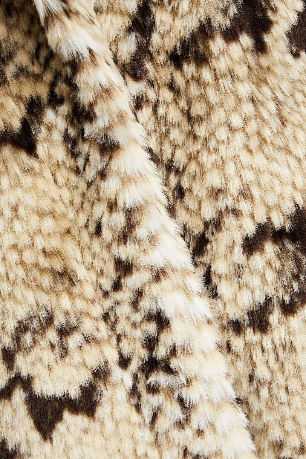 UNREAL FUR Snake-print faux fur jacket