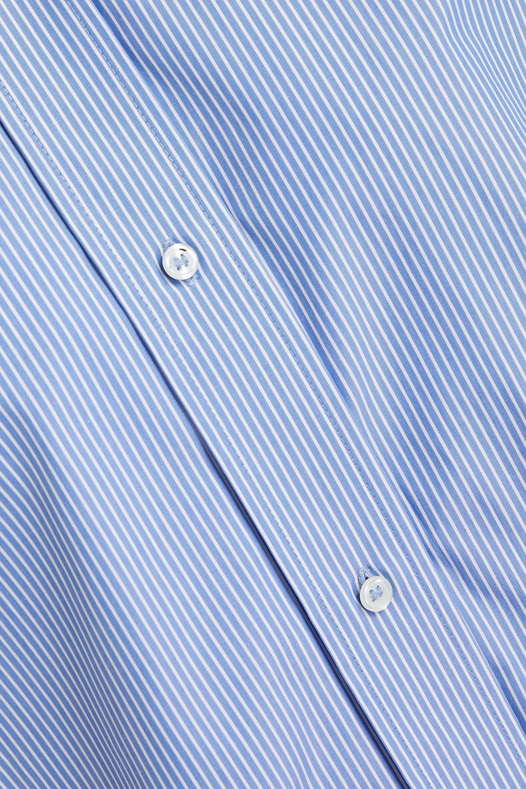 LOULOU STUDIO Pulau striped cotton-poplin shirt