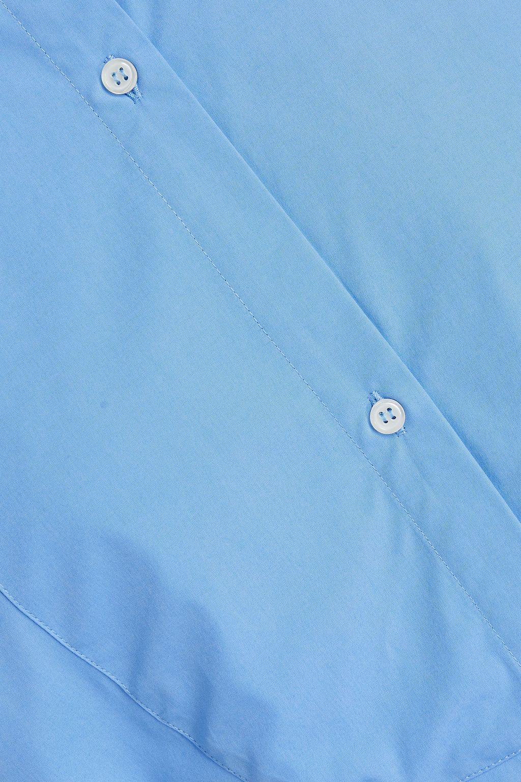 LOULOU STUDIO Pini cotton-poplin shirt