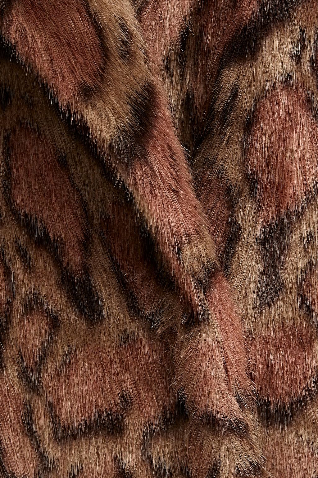 UNREAL FUR Leopard-print faux fur coat