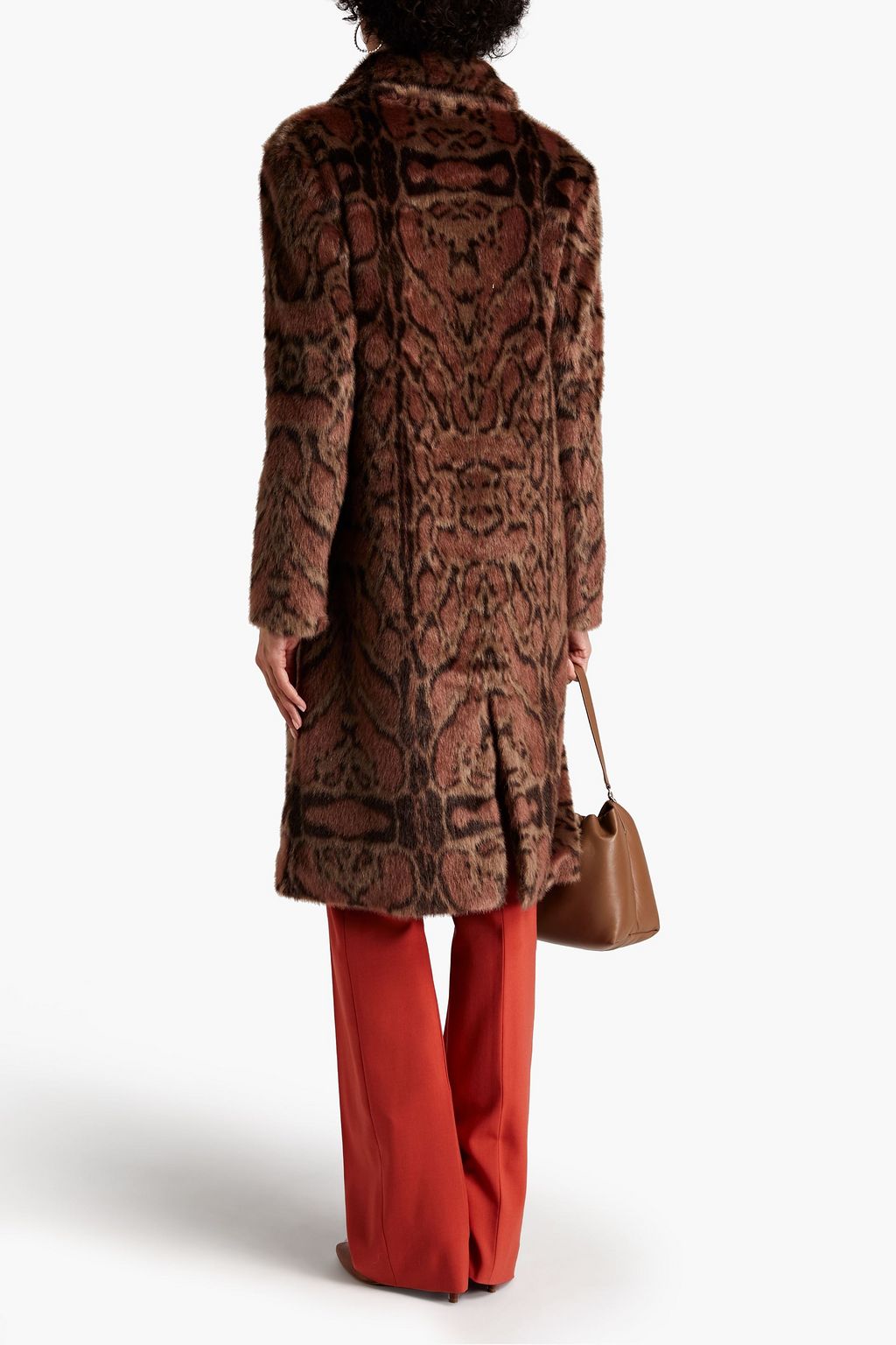 UNREAL FUR Leopard-print faux fur coat
