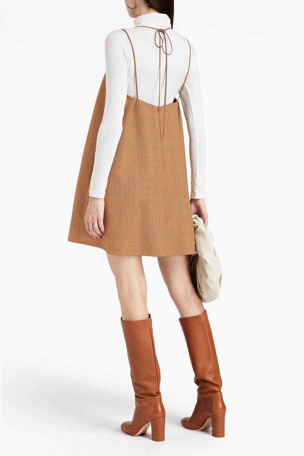 MAGDA BUTRYM Prince of Wales checked wool mini dress
