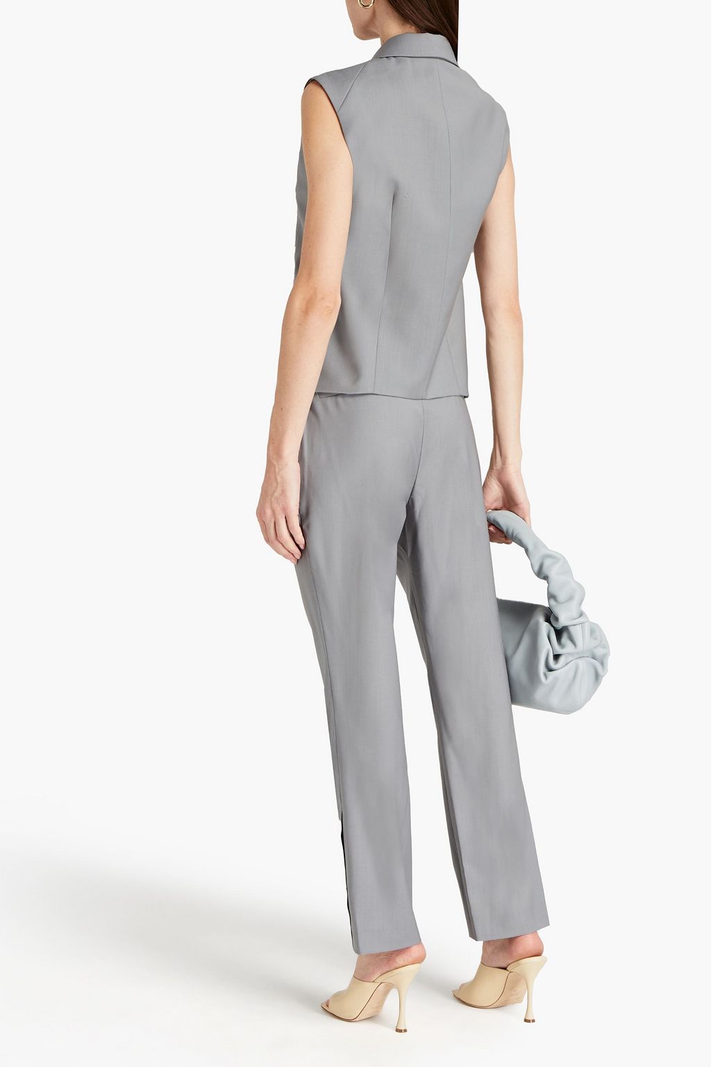 LOULOU STUDIO Marion wool straight-leg pants
