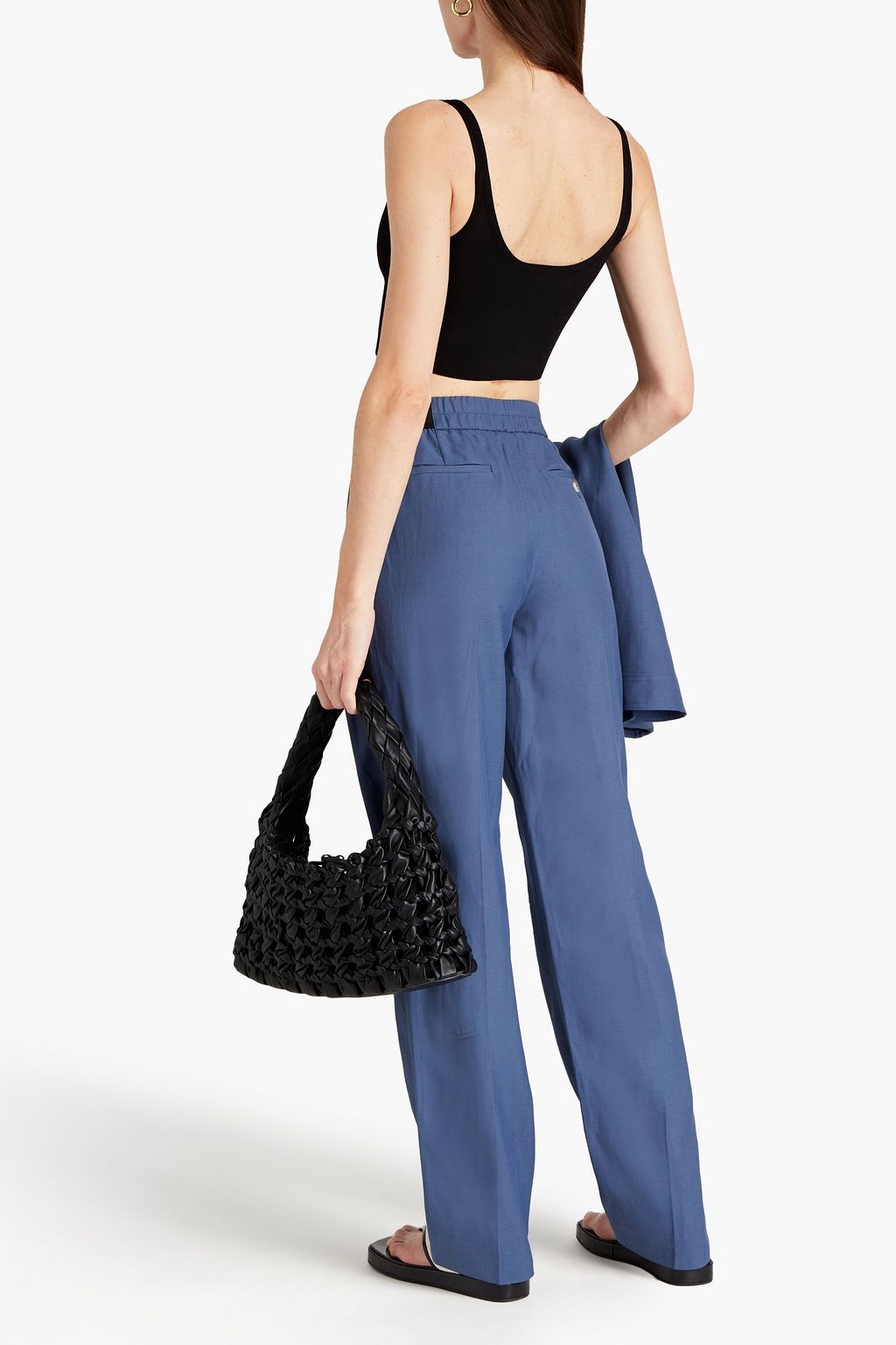 LOULOU STUDIO Takaroa twill straight-leg pants