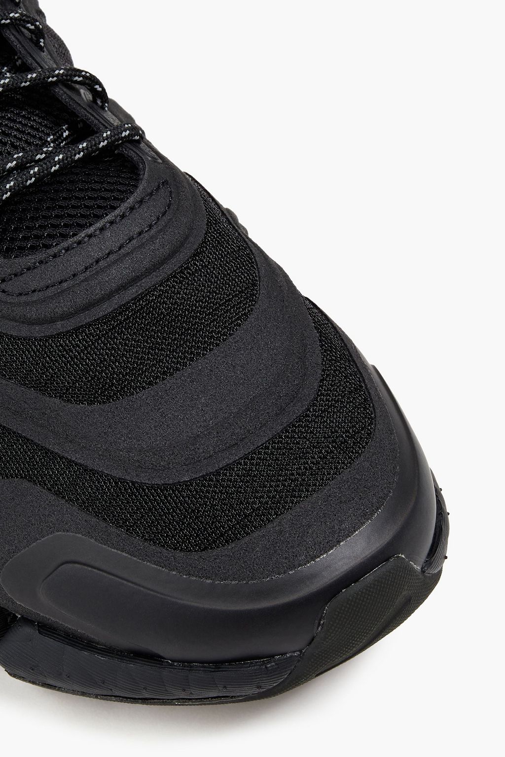 ADIDAS ORIGINALS BY PHARRELL WILLIAMS Rubber-trimmed mesh sneakers