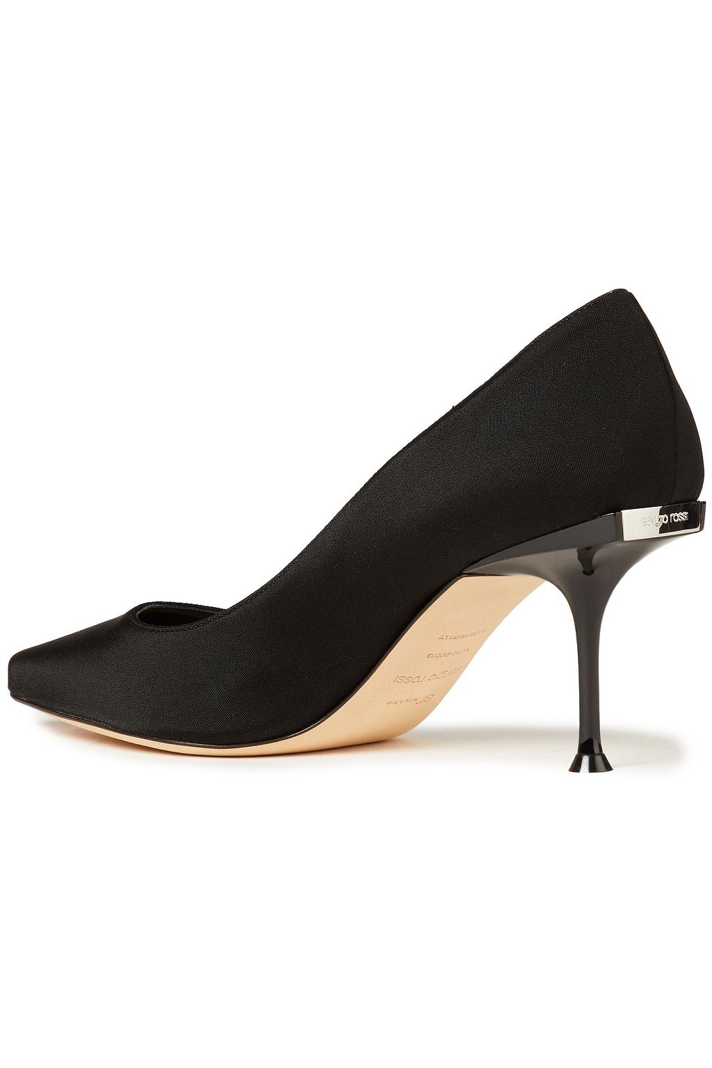 SERGIO ROSSI sr1 satin pumps