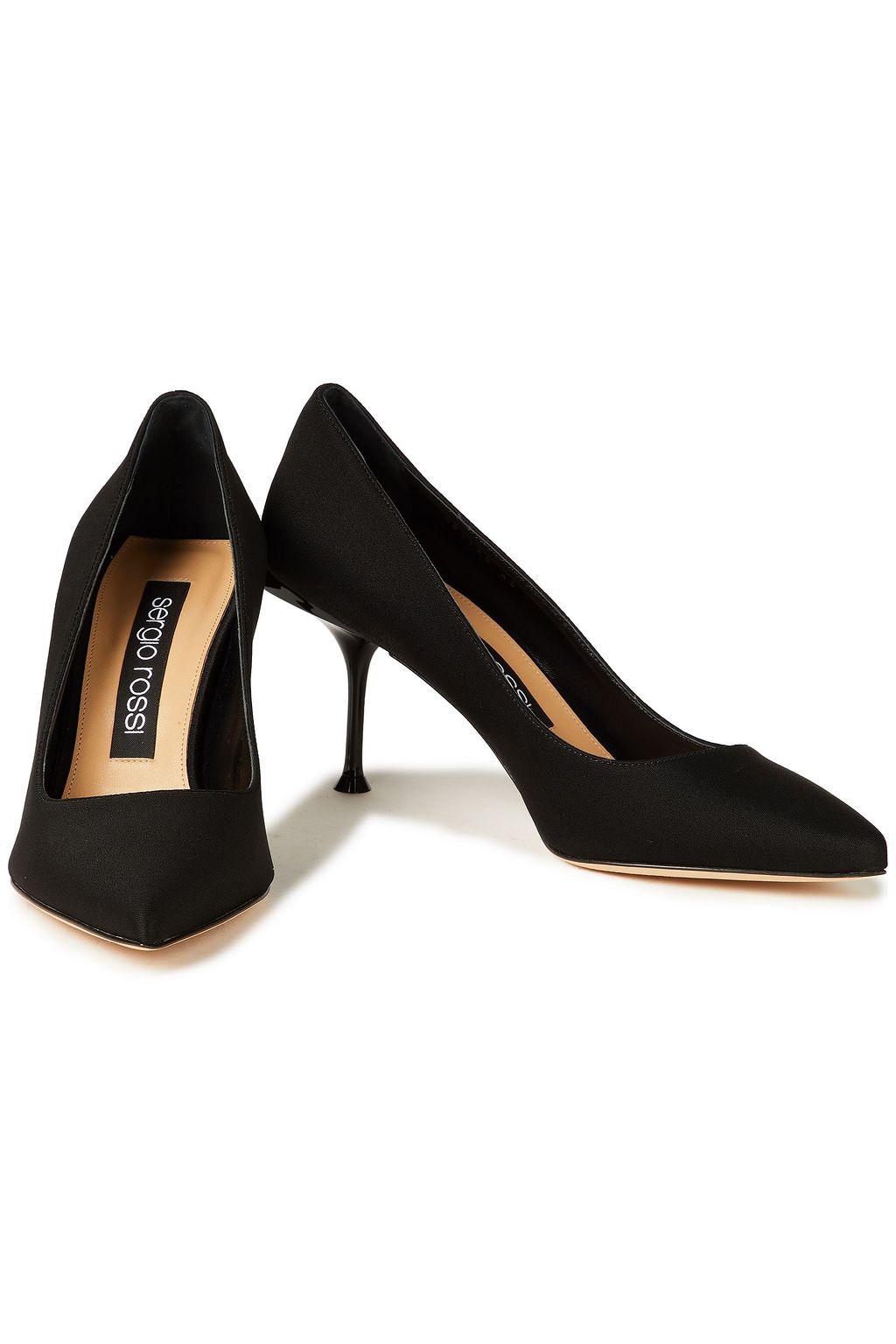 SERGIO ROSSI sr1 satin pumps