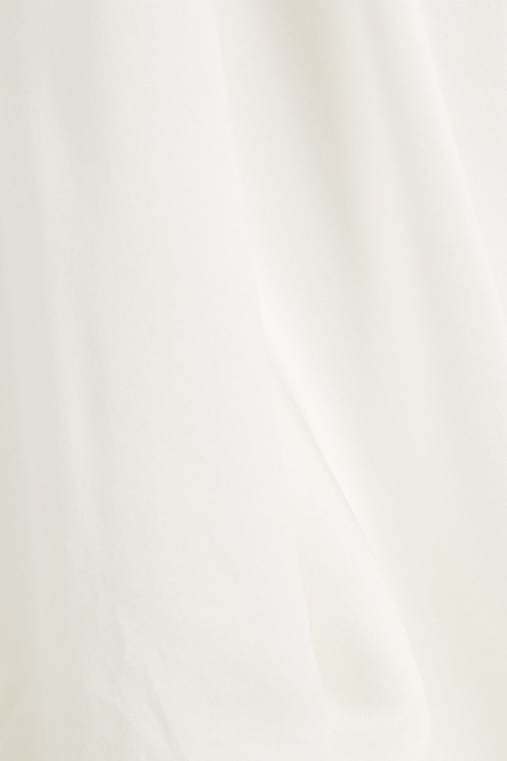 ROKSANDA Satin-paneled crepe mini dress