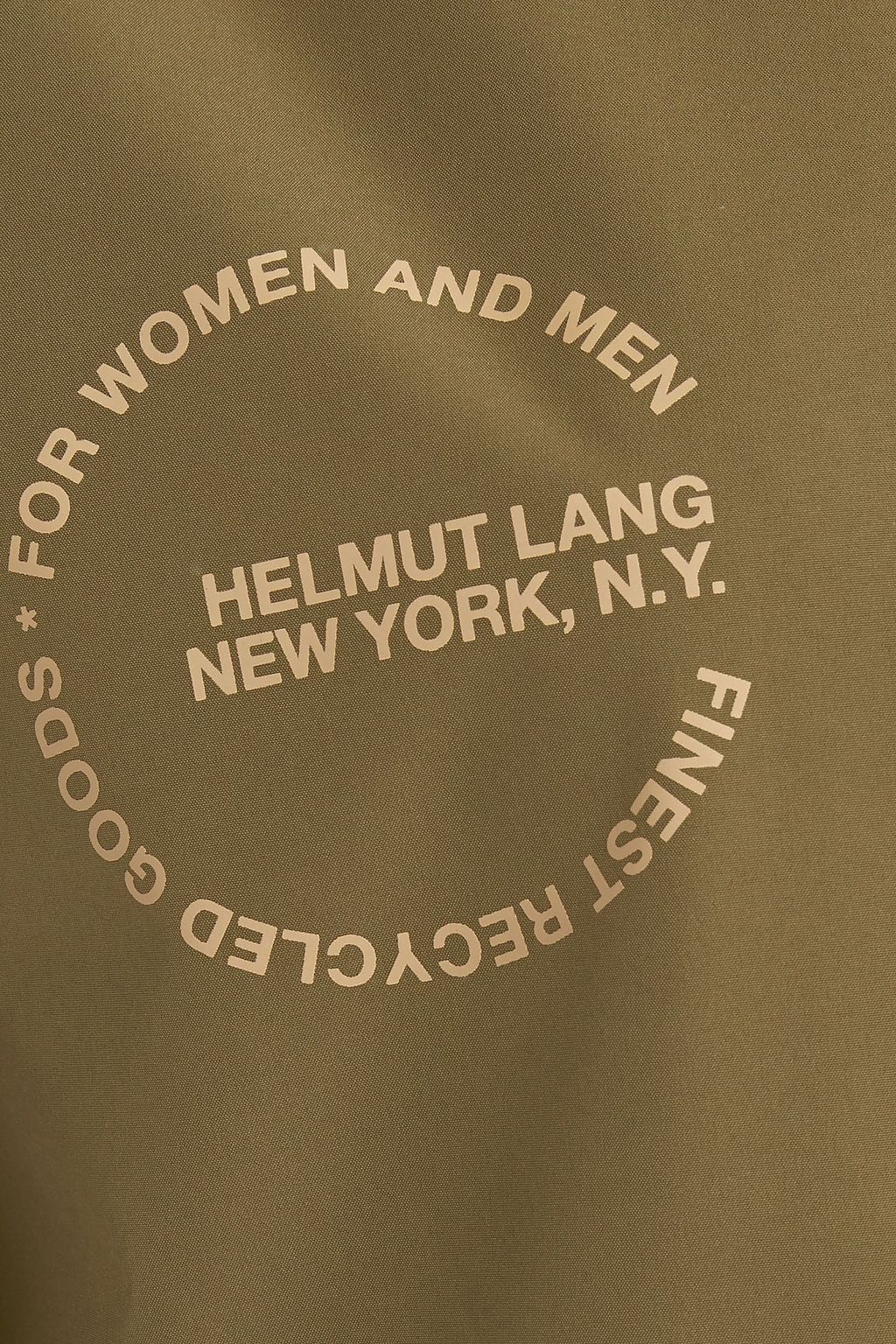 HELMUT LANG Printed shell jacket