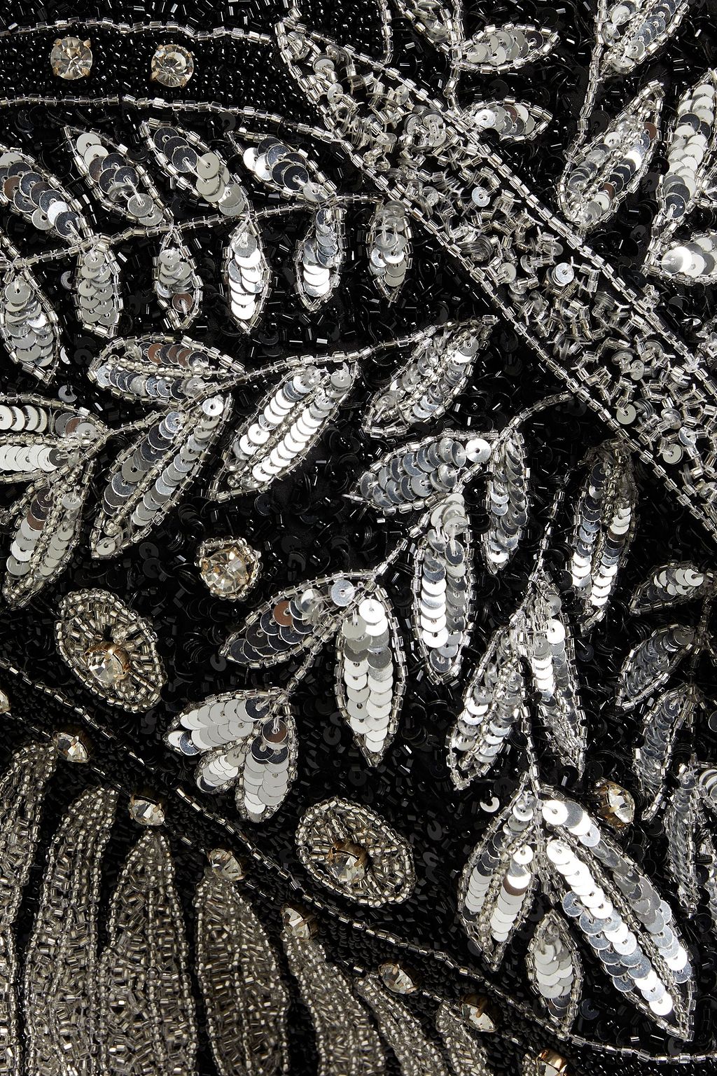 RETROFÊTE Camila embellished crepe top