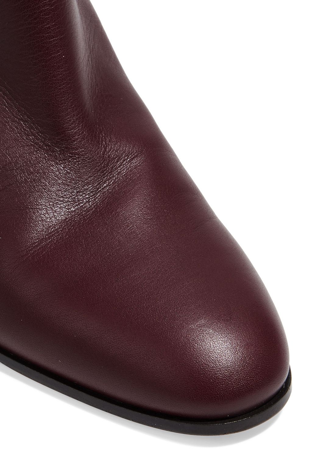JIMMY CHOO Huxlie 45 buckled leather knee boots