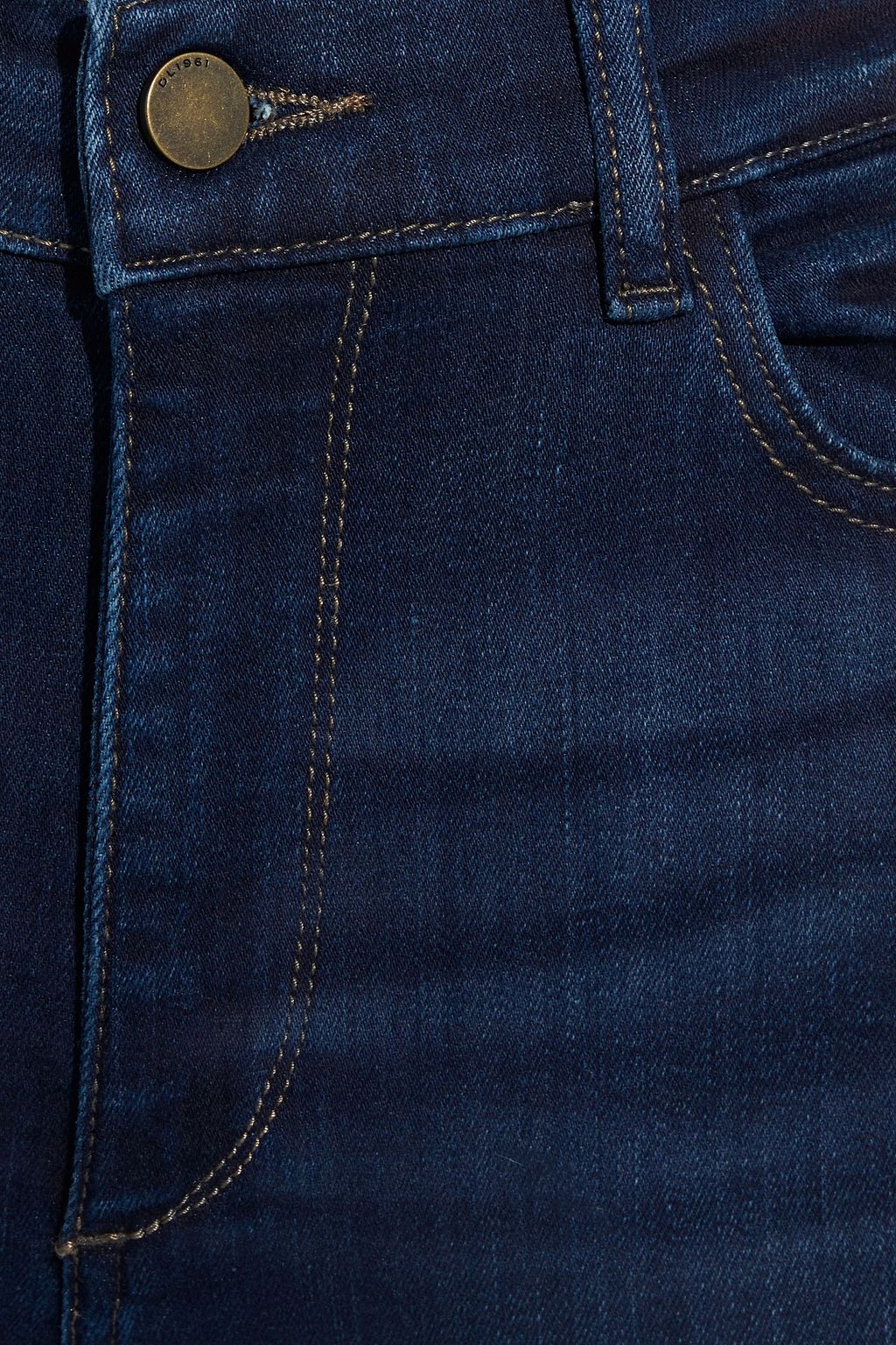 DL1961 Bridget faded high-rise bootcut jeans