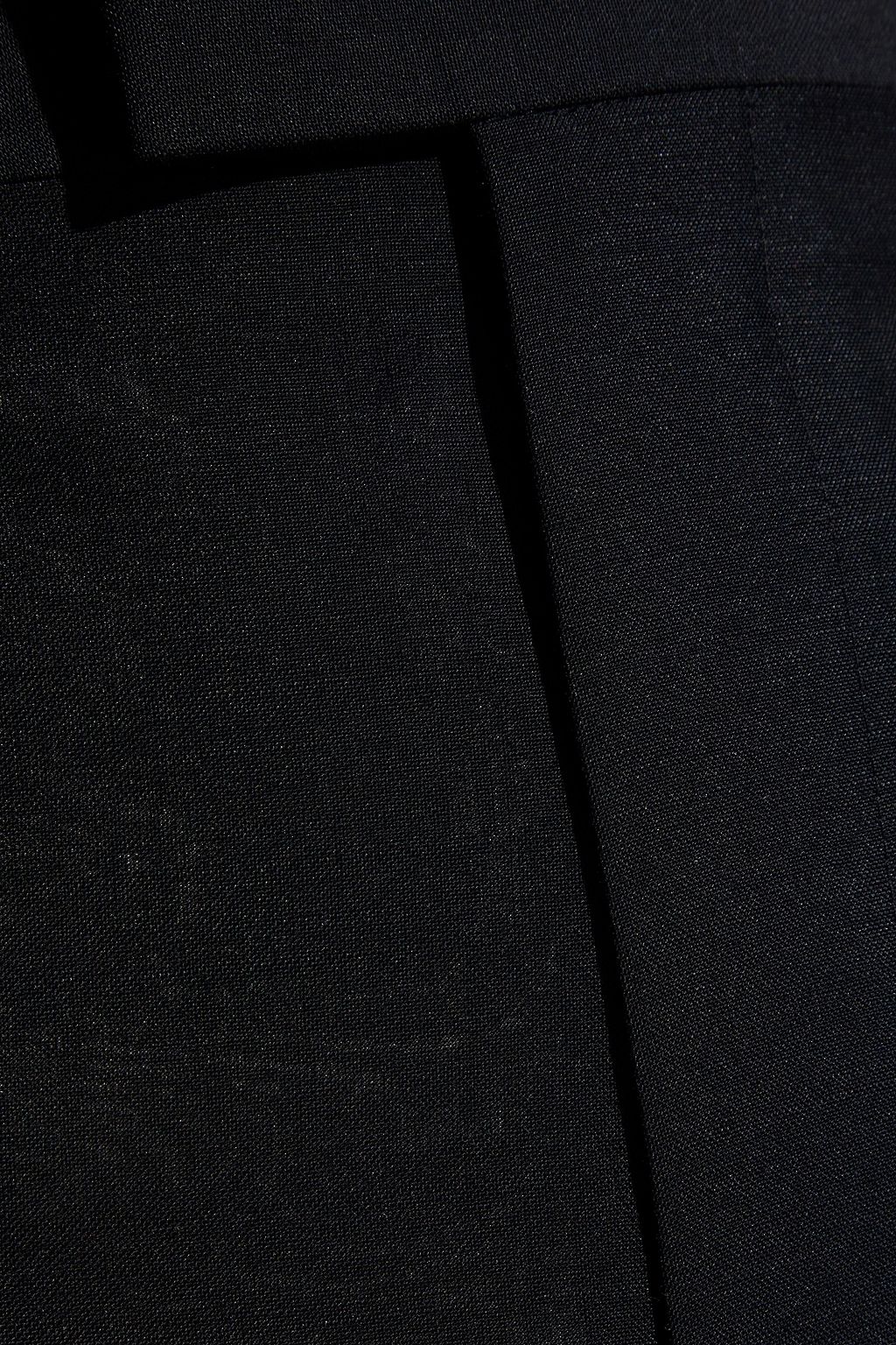 BOTTEGA VENETA Mohair and wool-blend tapered pants