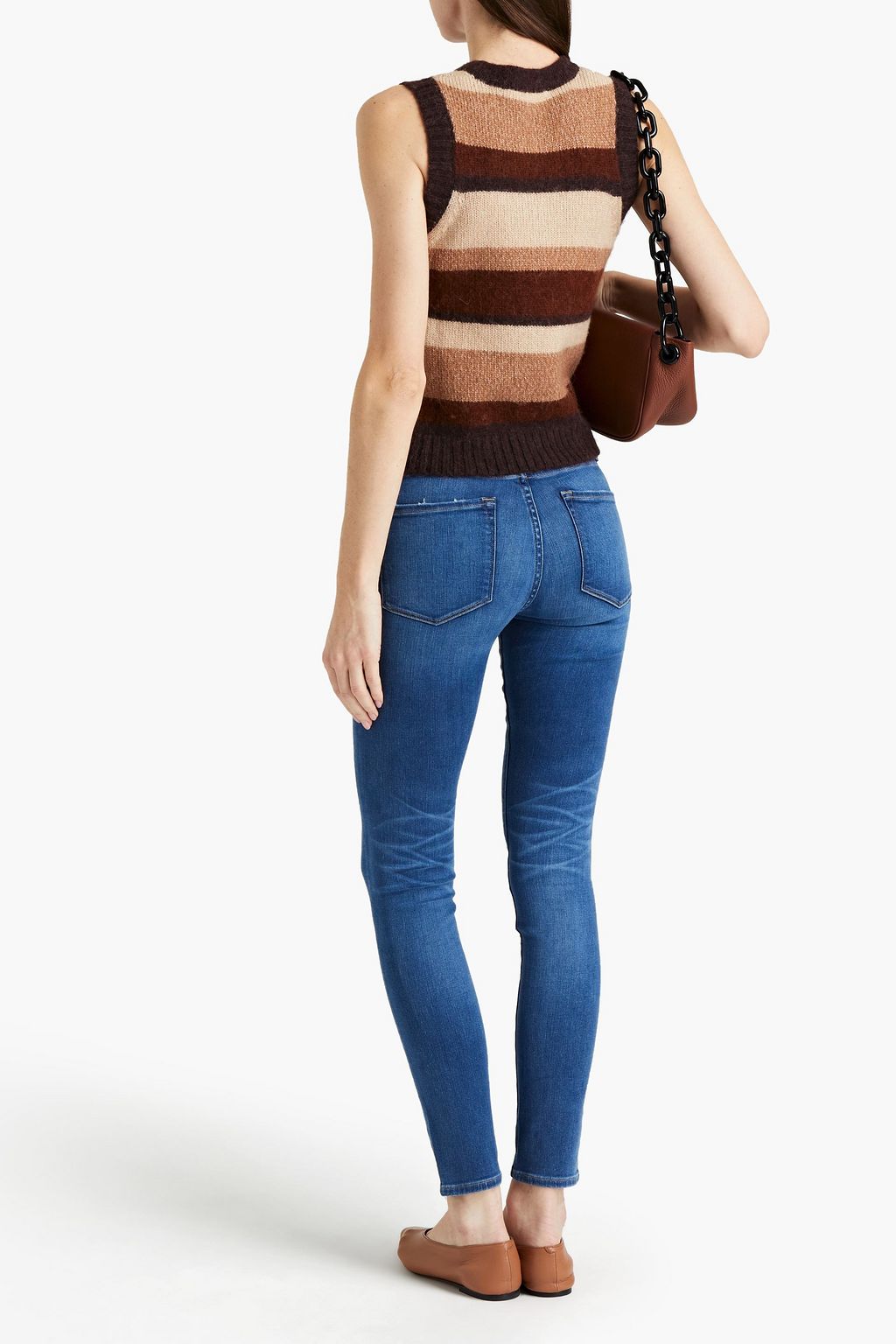 FRAME Le Skinny de Jeanne low-rise skinny jeans