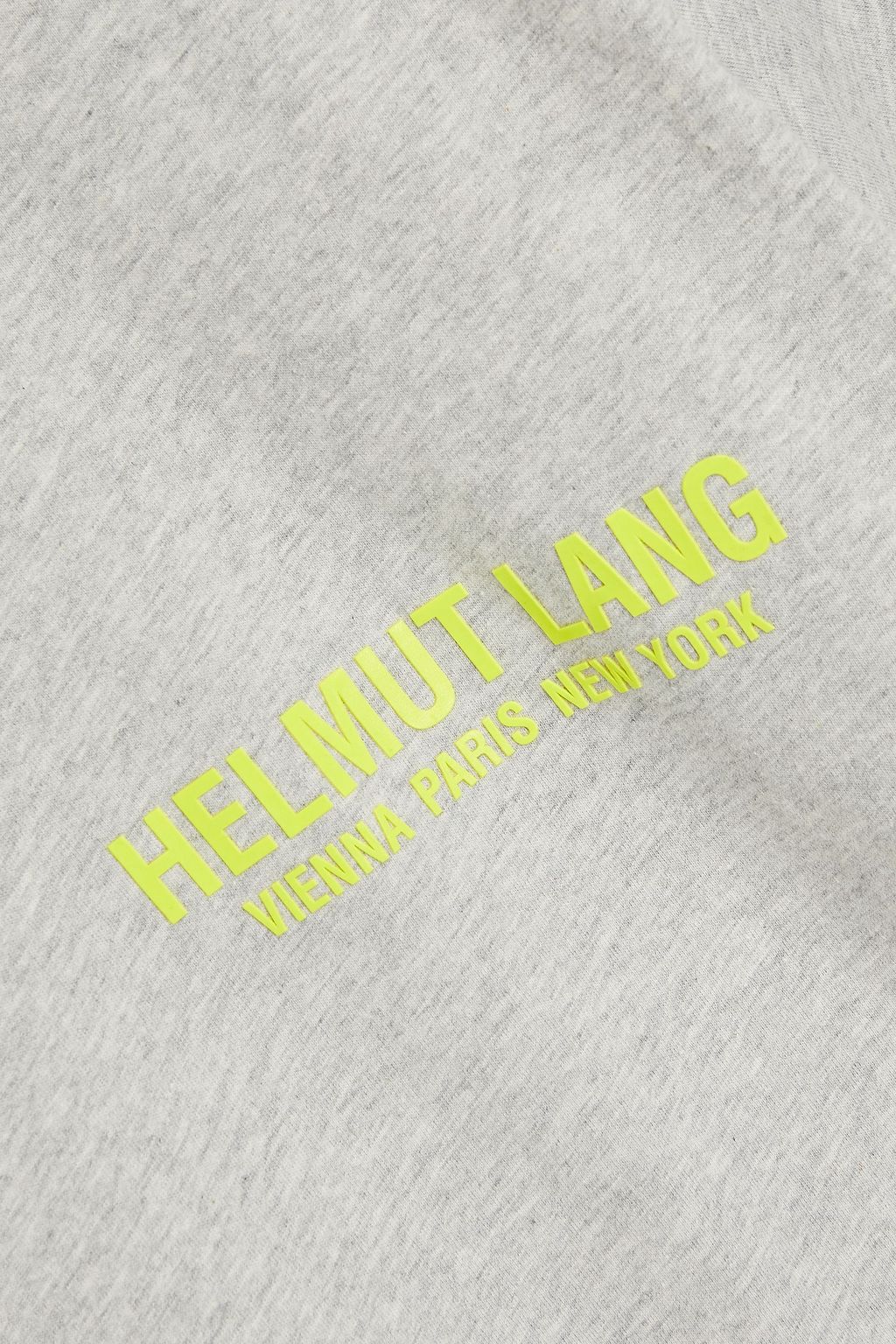 HELMUT LANG Printed cotton-jersey T-shirt