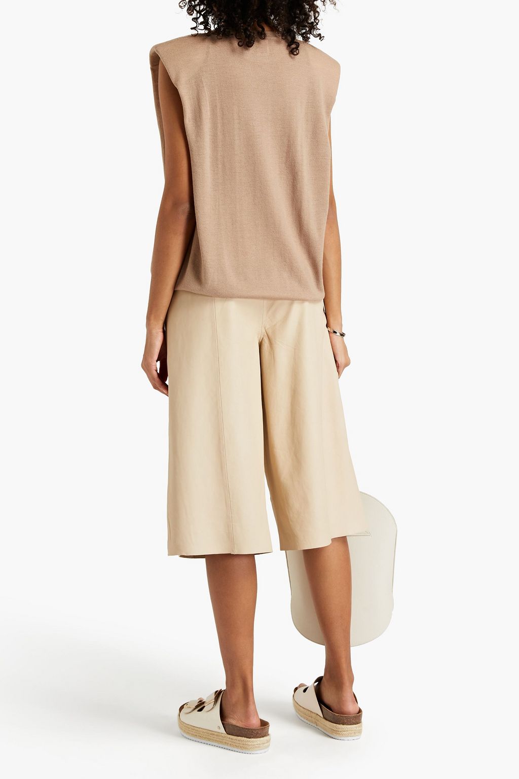 LOULOU STUDIO Prince wool and cashmere-blend top