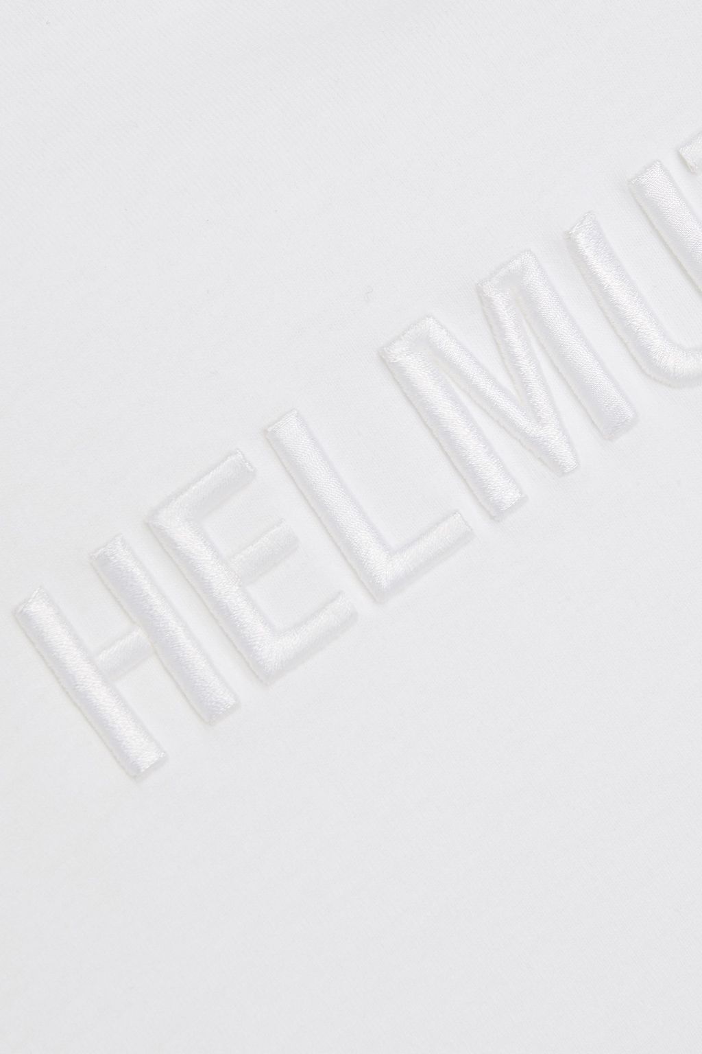 HELMUT LANG Logo-embroidered cotton-jersey T-shirt