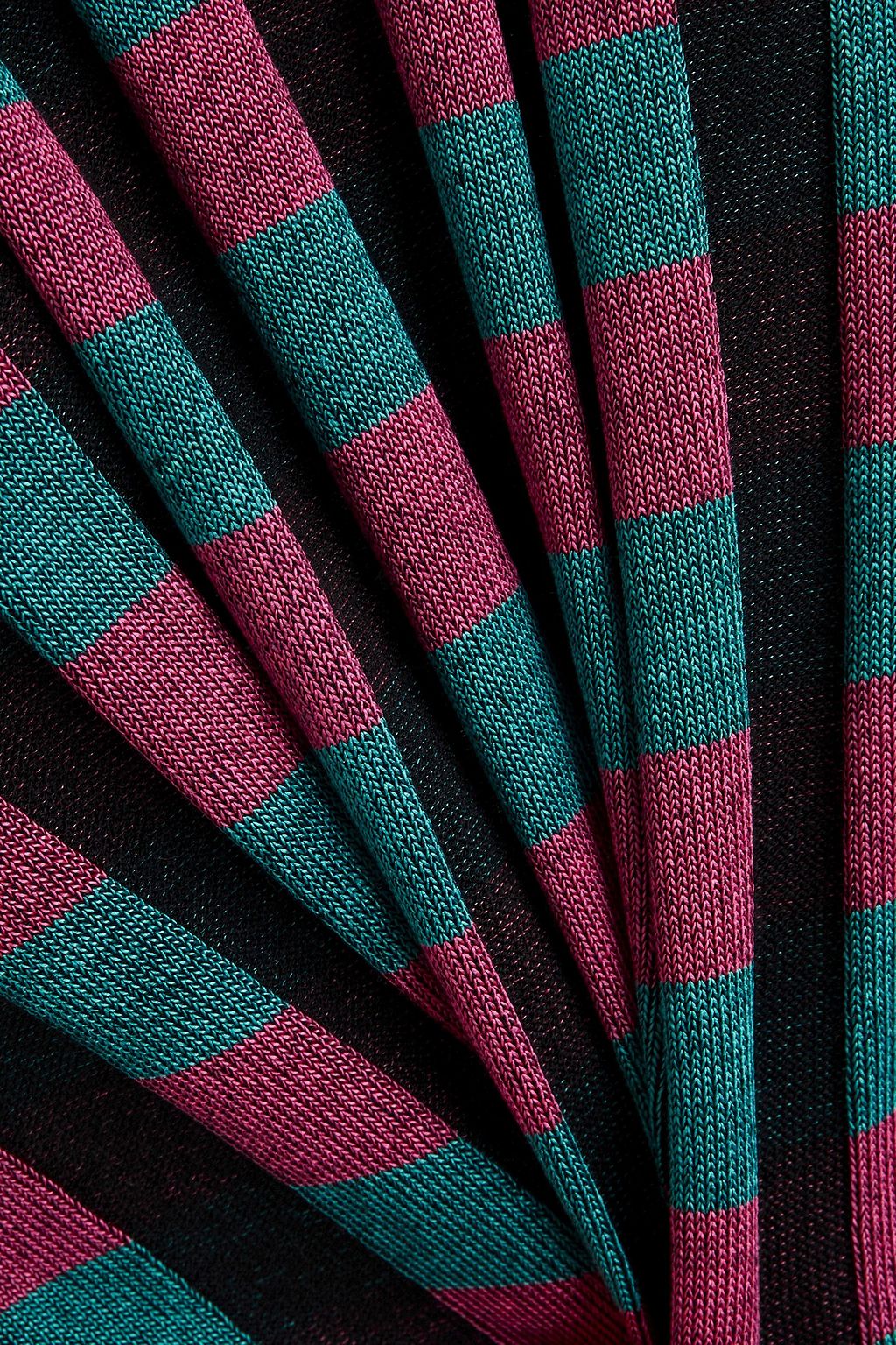 DIANE VON FURSTENBERG Clemment checked ribbed-knit sweater