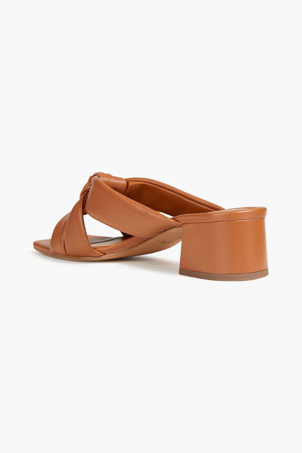 VINCE. Tucker knotted leather mules