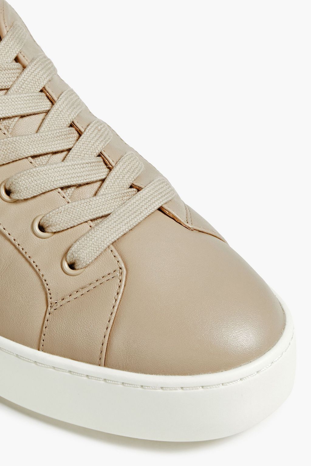 VINCE. Bensley leather and suede sneakers