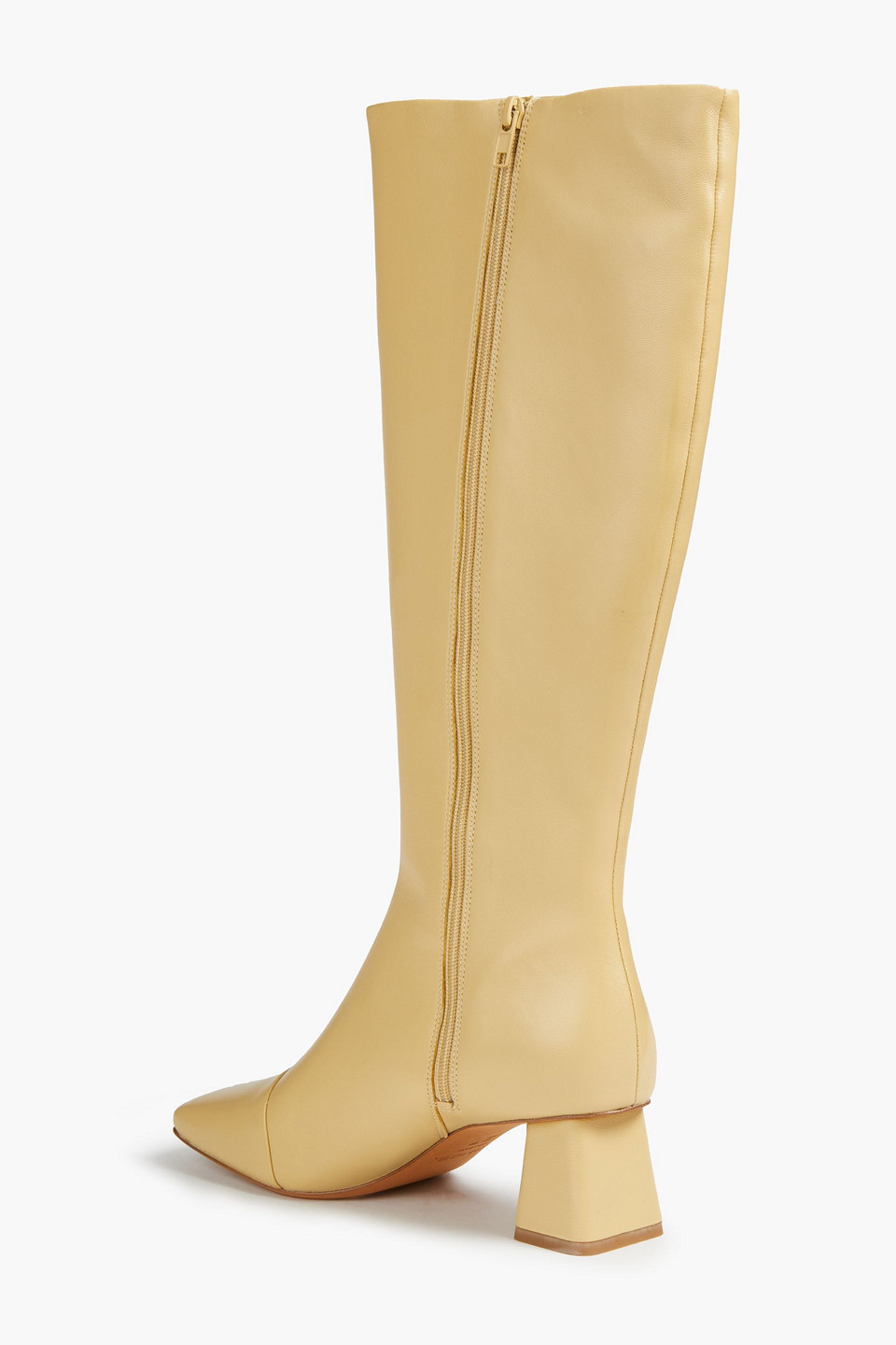 Vince Kellen Leather Boots In Neutrals