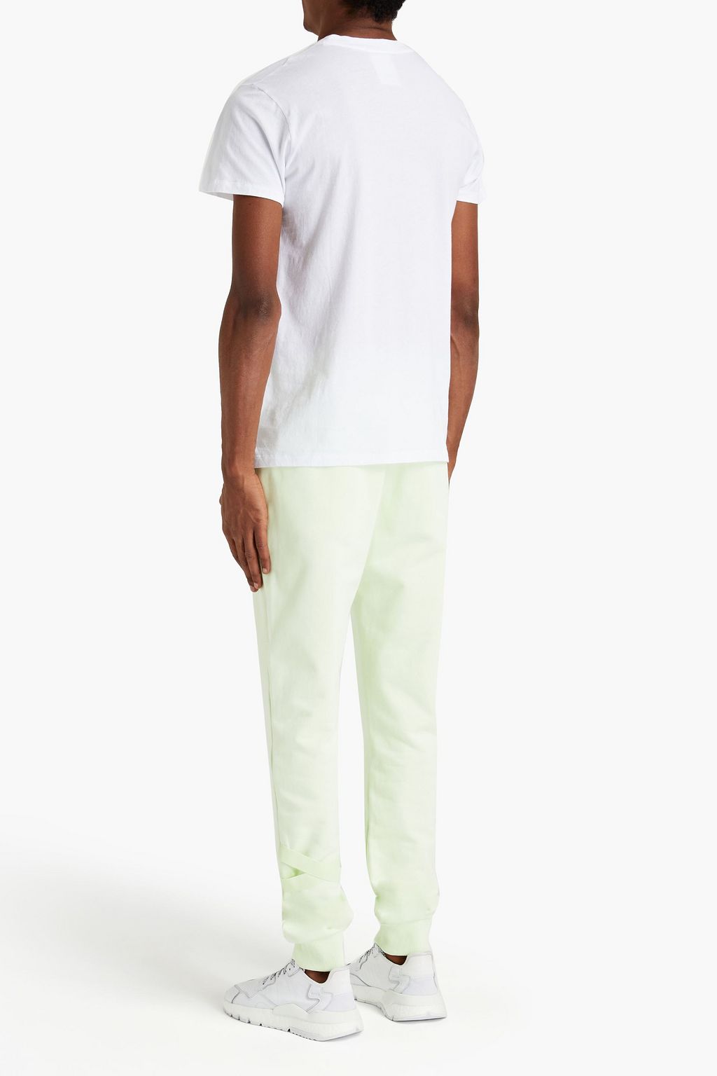 HELMUT LANG Printed slub cotton-jersey T-shirt