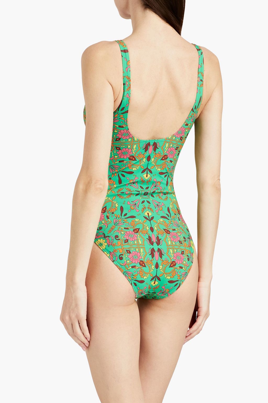 TORY BURCH Floral-print swimsuit