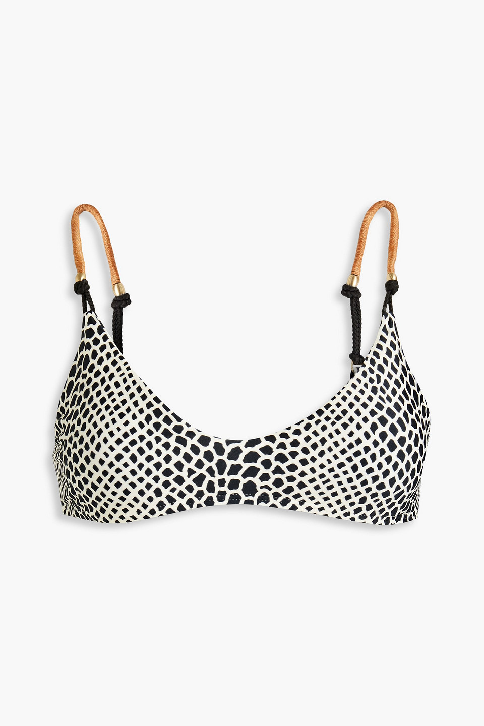 Vix Paula Hermanny - Luli Elis printed bikini top - Animal print - S