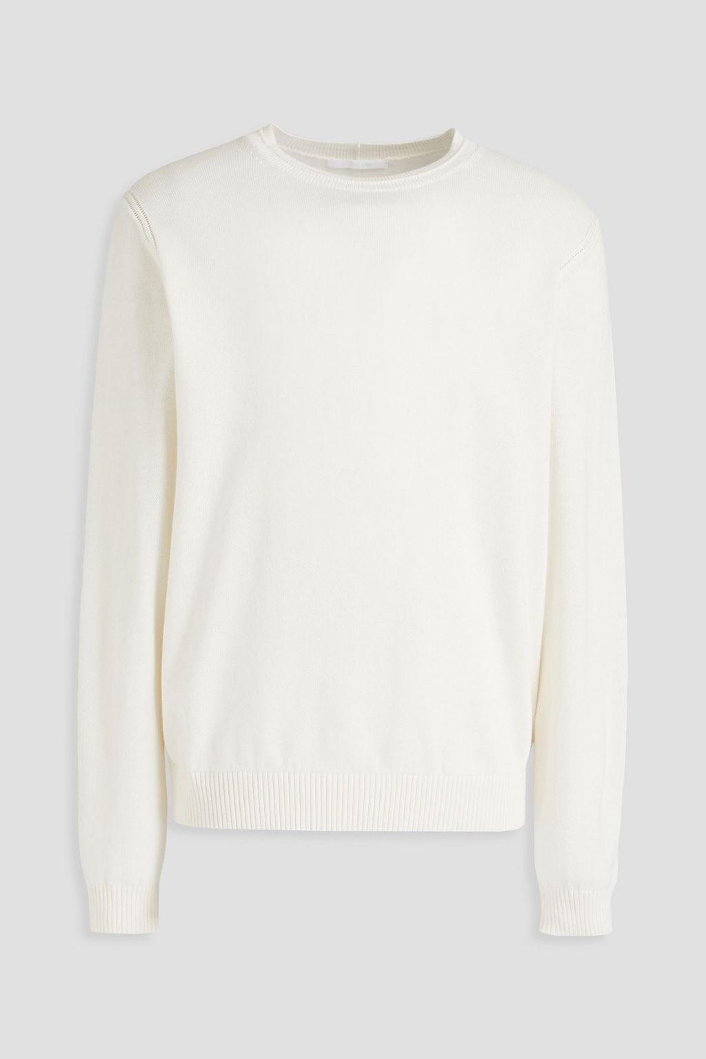 Cotton, silk and cashmere-blend sweater シューズが購入できます 最終値下 enof knit cashmere cotton ニット/セーター