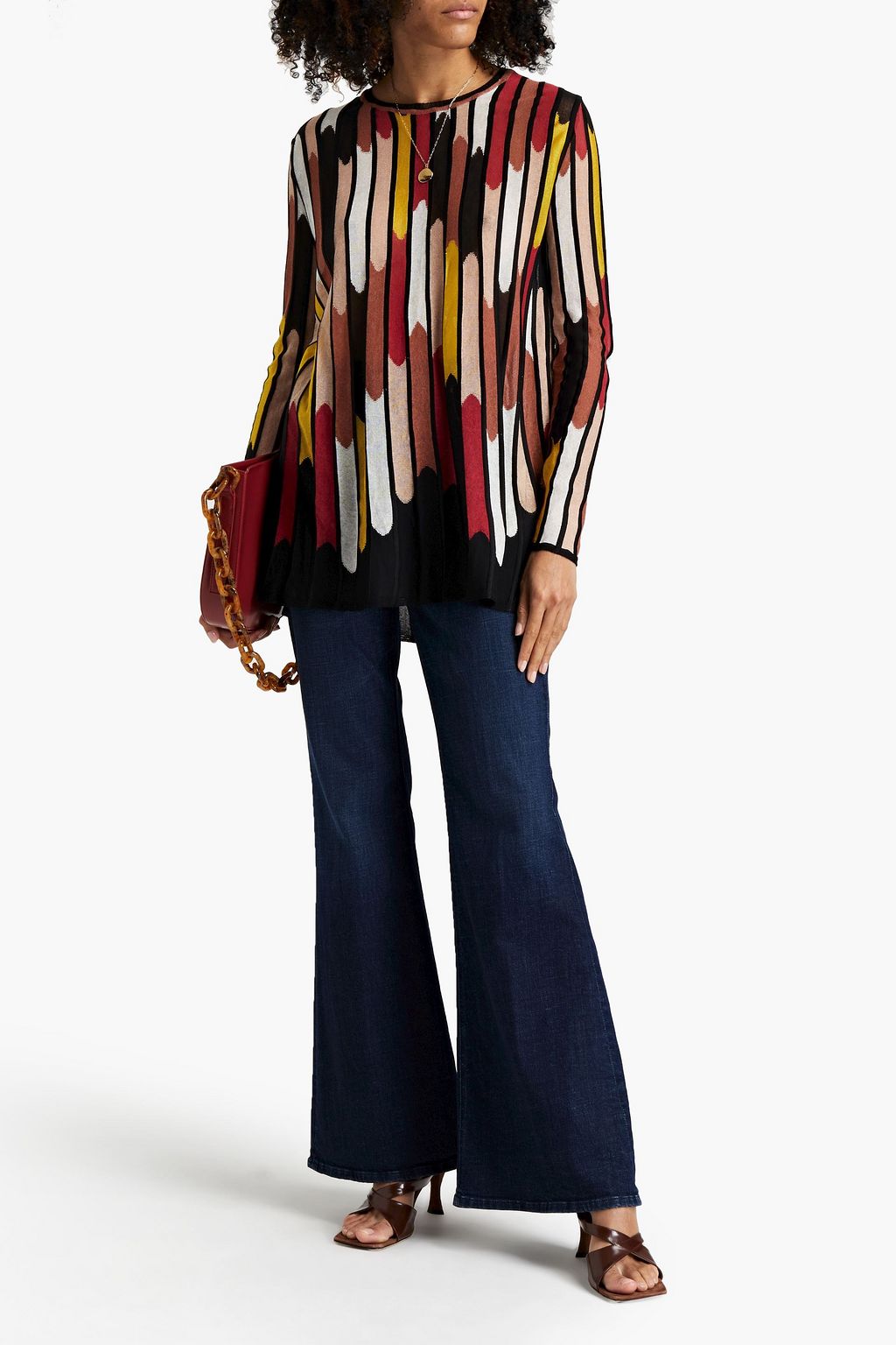 M MISSONI Crochet-knit sweater