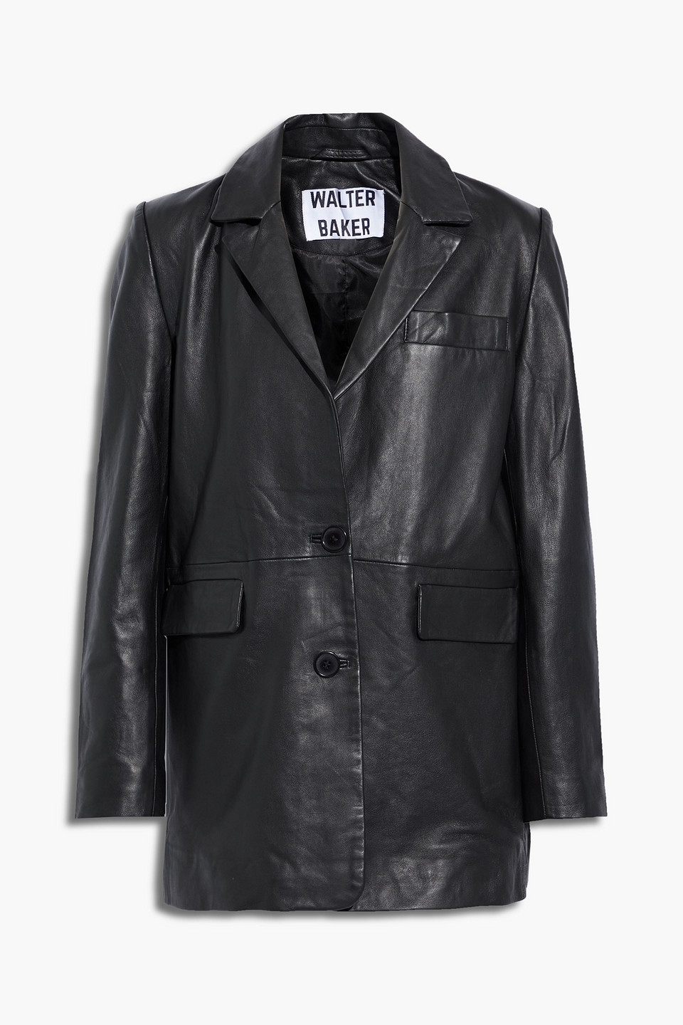Kiki leather blazer