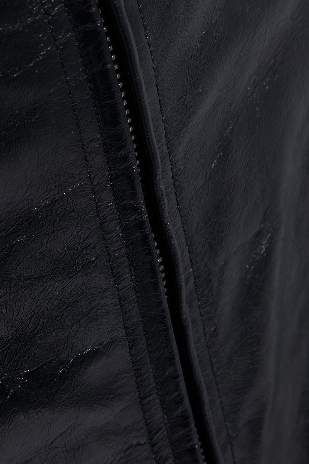 VALENTINO GARAVANI Leather mini skirt