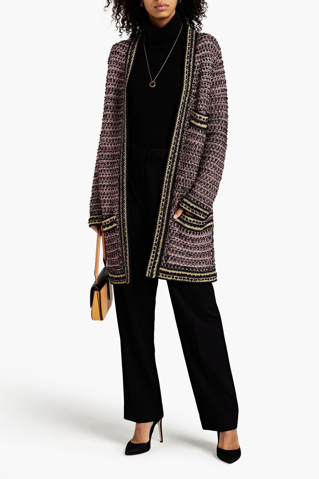 M MISSONI Metallic jacquard-knit cardigan