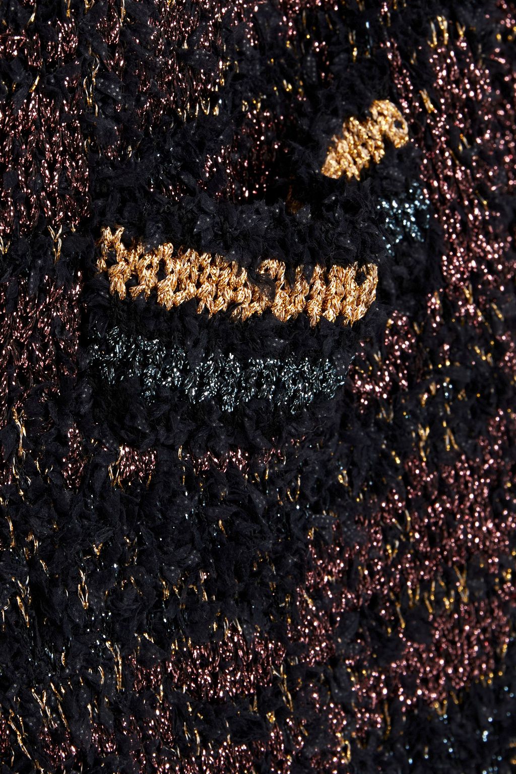 M MISSONI Metallic jacquard-knit cardigan