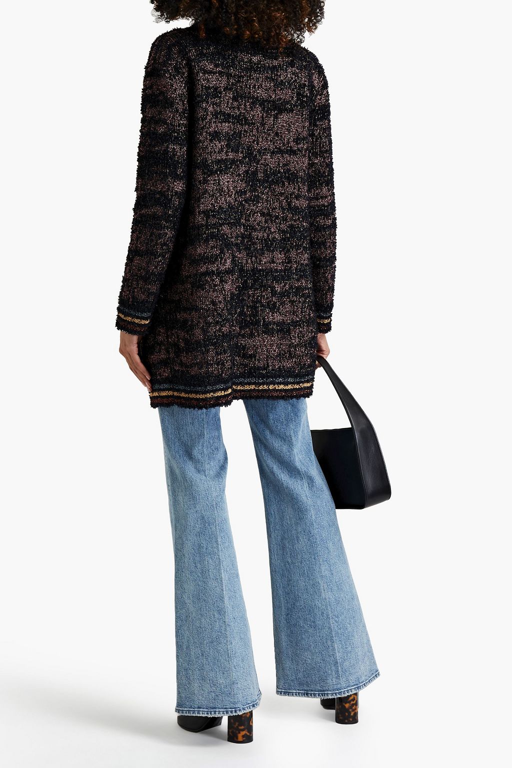 M MISSONI Metallic jacquard-knit cardigan