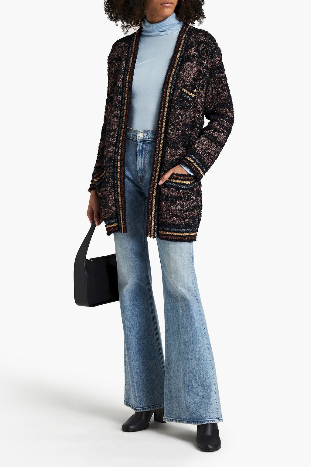 M MISSONI Metallic jacquard-knit cardigan