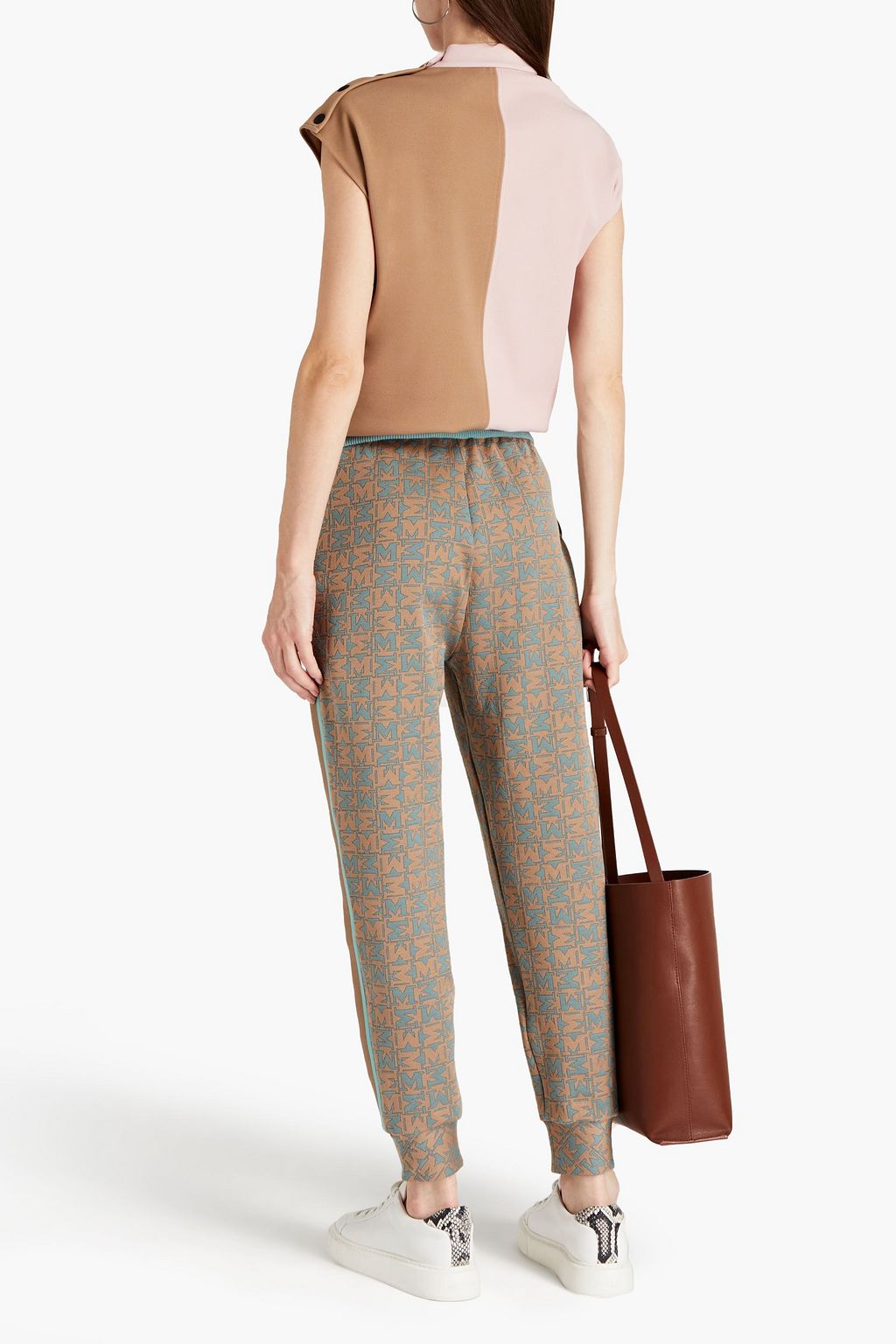 M MISSONI Jacquard-knit track pants