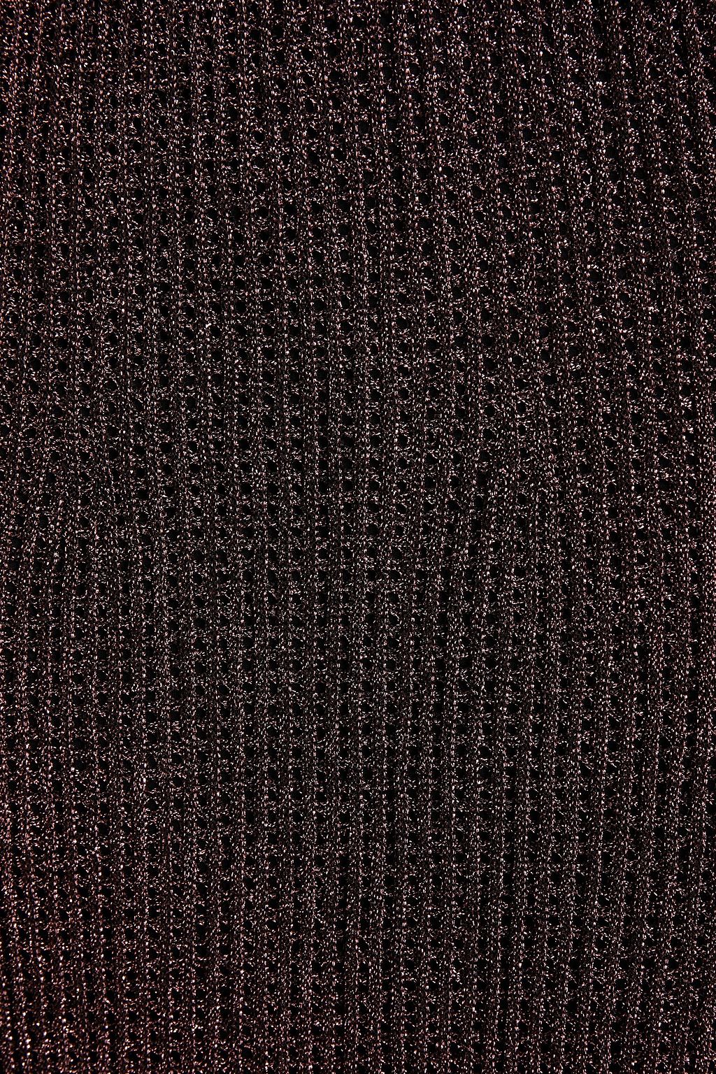 M MISSONI Metallic ribbed-knit maxi skirt