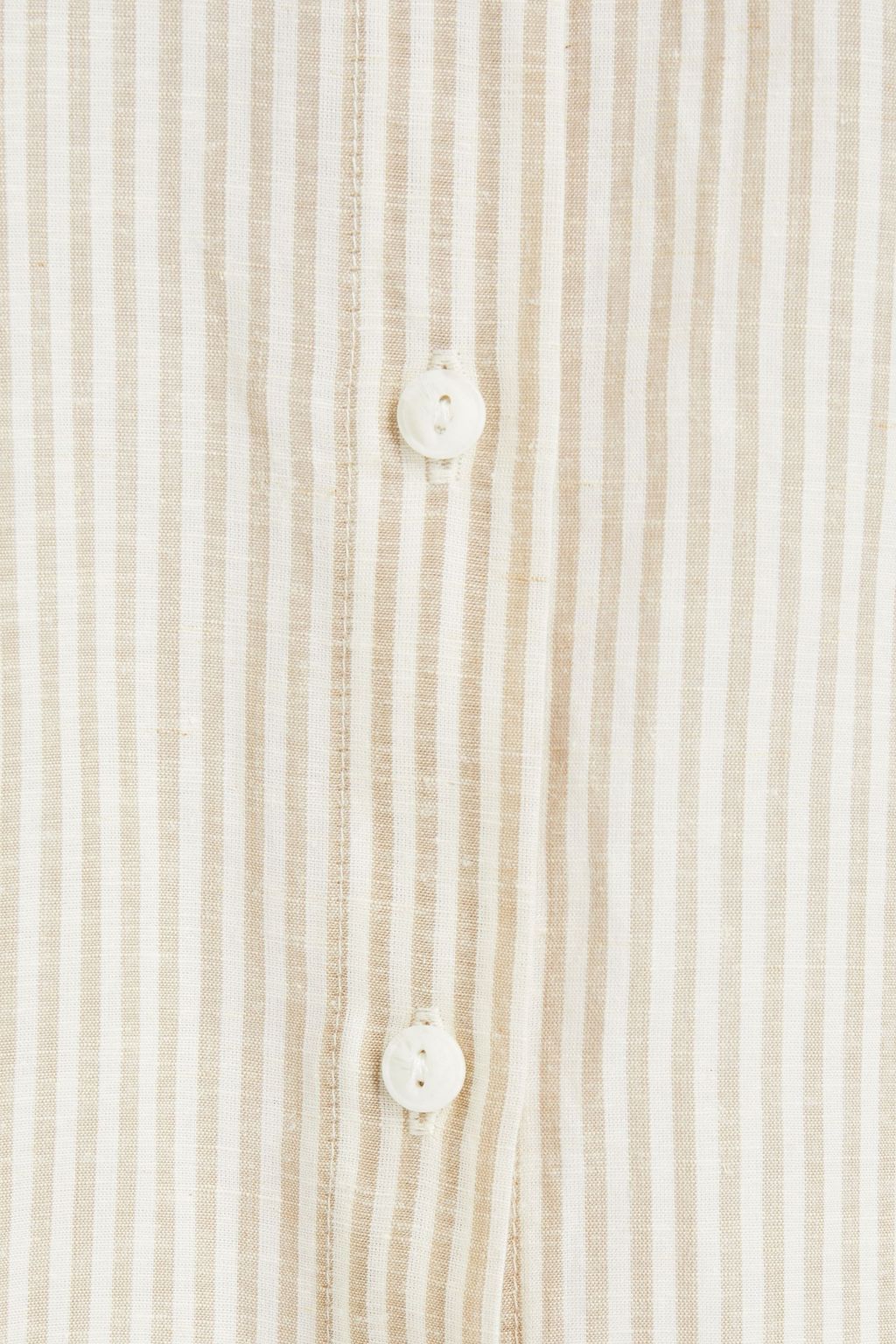 RAG & BONE Striped modal and linen-blend gauze shirt