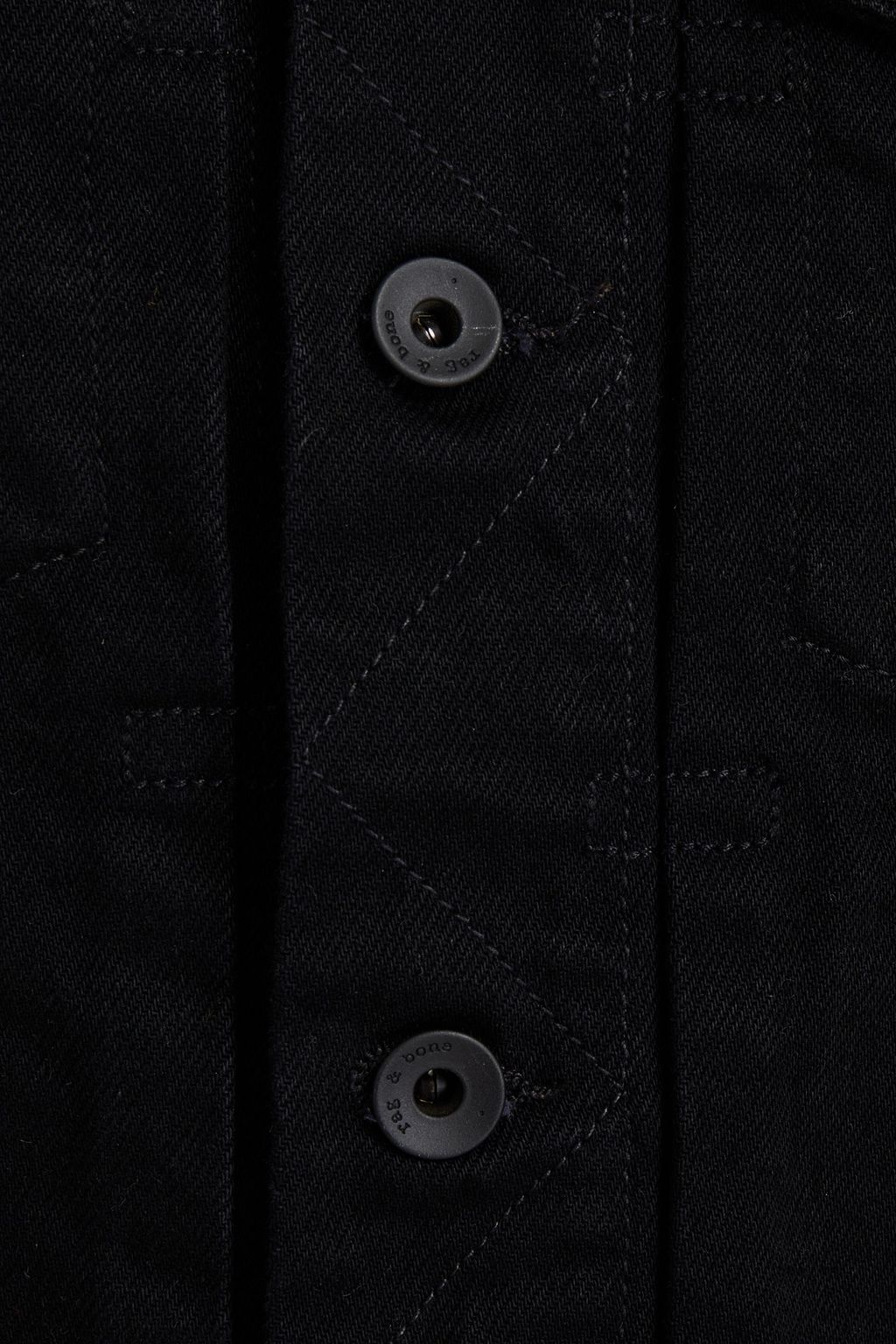 RAG & BONE Shrunken Trucker denim jacket