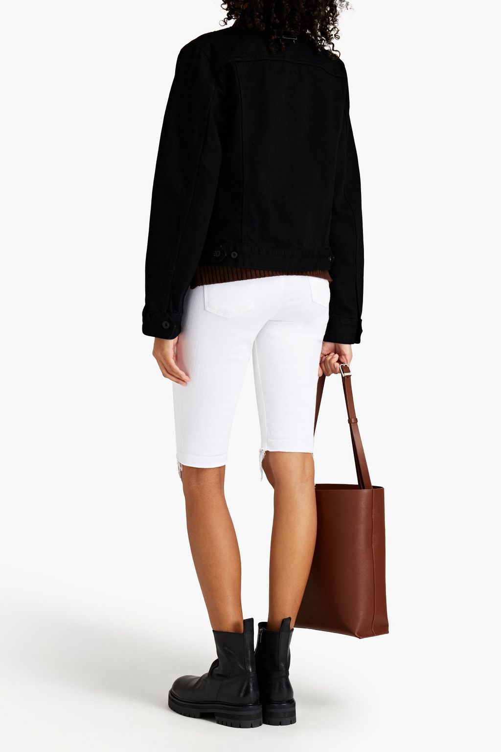 RAG & BONE Shrunken Trucker denim jacket