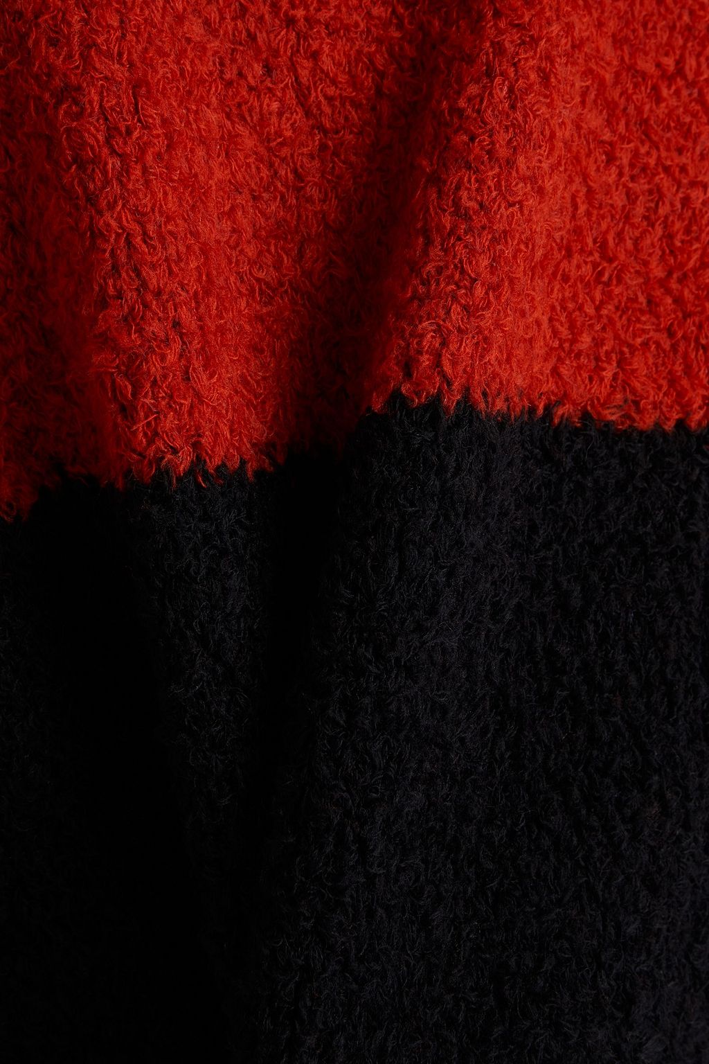 AMIRI Striped bouclé-knit wool-blend sweater