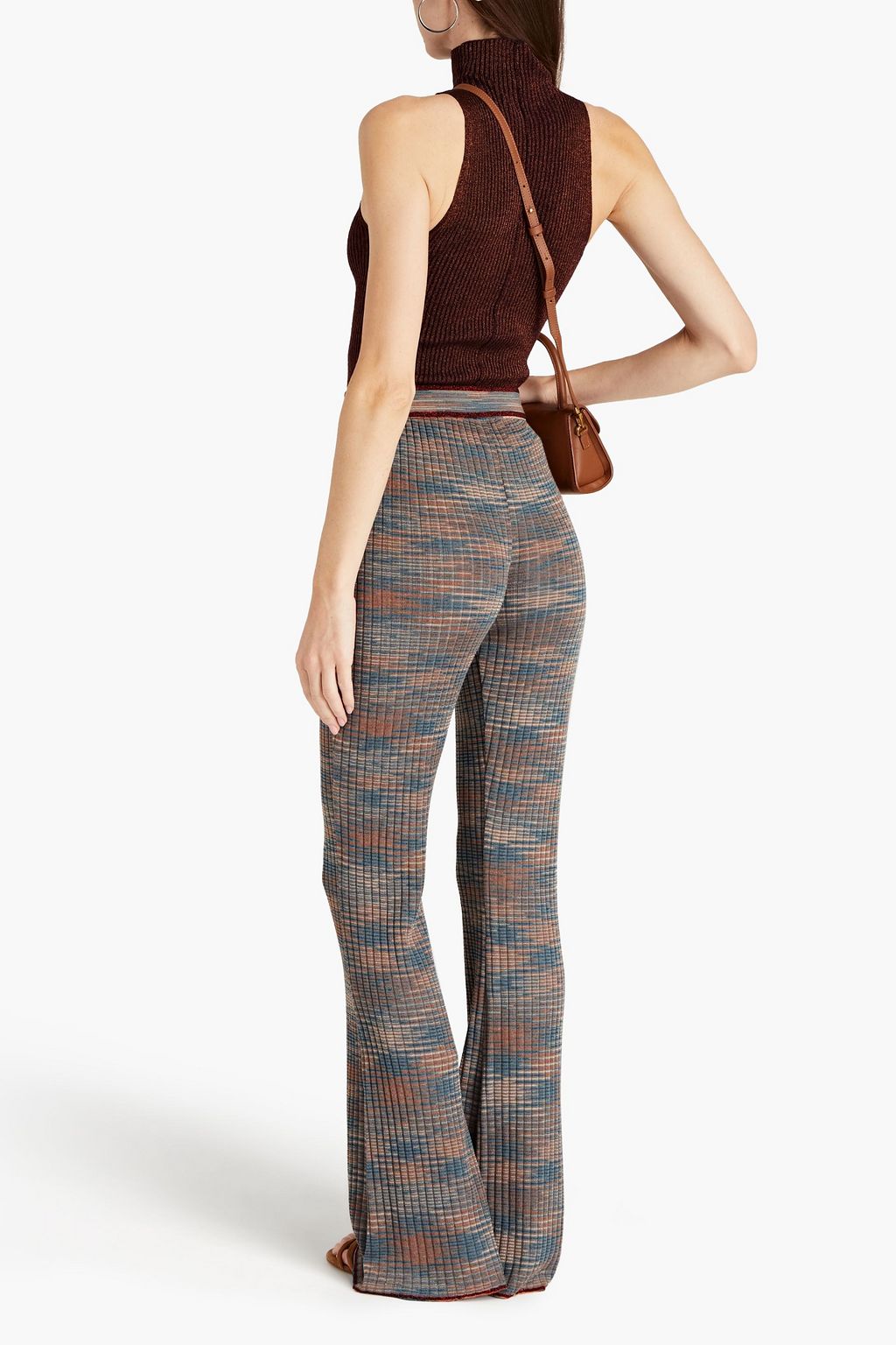 M MISSONI Crochet-knit flared pants